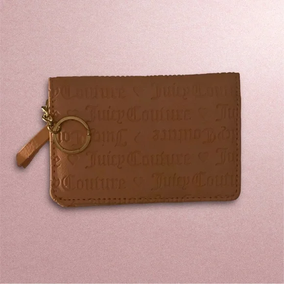 ‼️SOLD‼️🌼Juicy Couture Hearts & Soul Forget Me Not Wallet, Pink - Picture 2 of 4